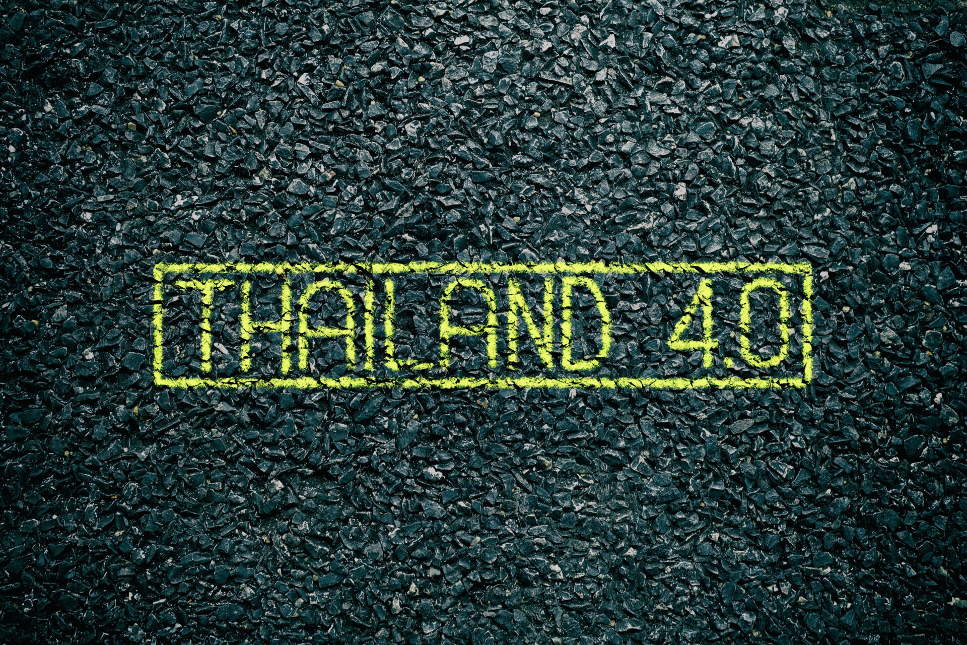 Thailand,4.0,In,Chalk,Writing,On,On,Asphalt,Ground,,Thailand